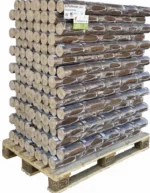 Brykiety Nielsen z twardego drewna bukowego 160 × 6 kg — 1 paleta