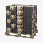Brykiety Rekord z węgla brunatnego 10 kg w folii — paleta (90 × 10 kg)